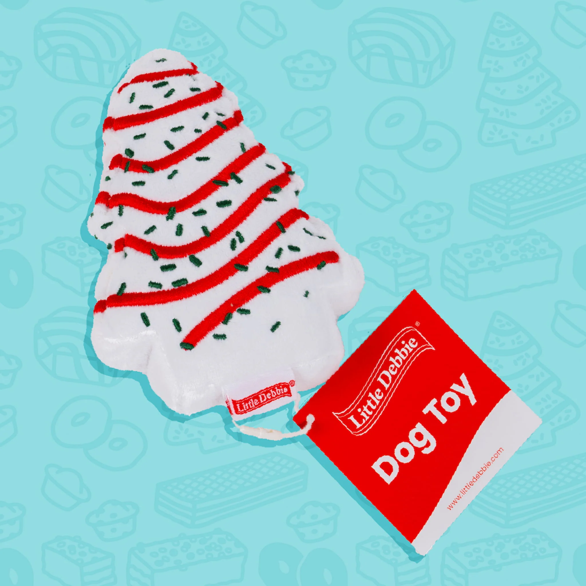 Christmas Tree Cakes® Small Dog Toy - Image 3