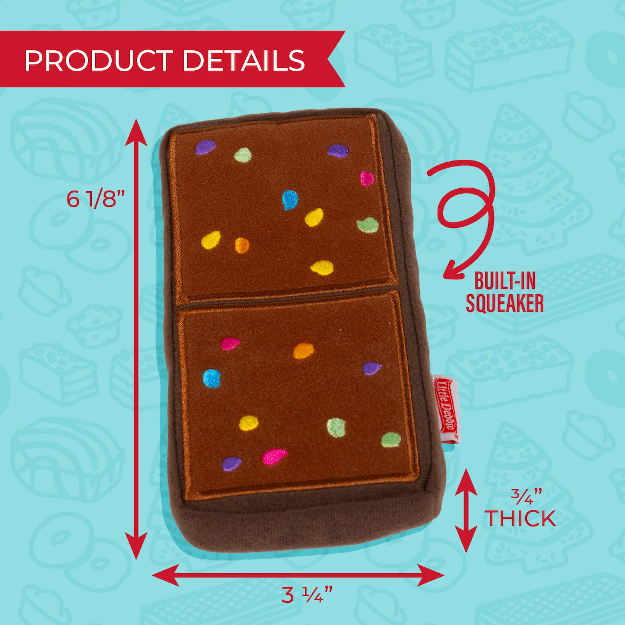 Cosmic® Brownies Small Dog Toy - Image 4