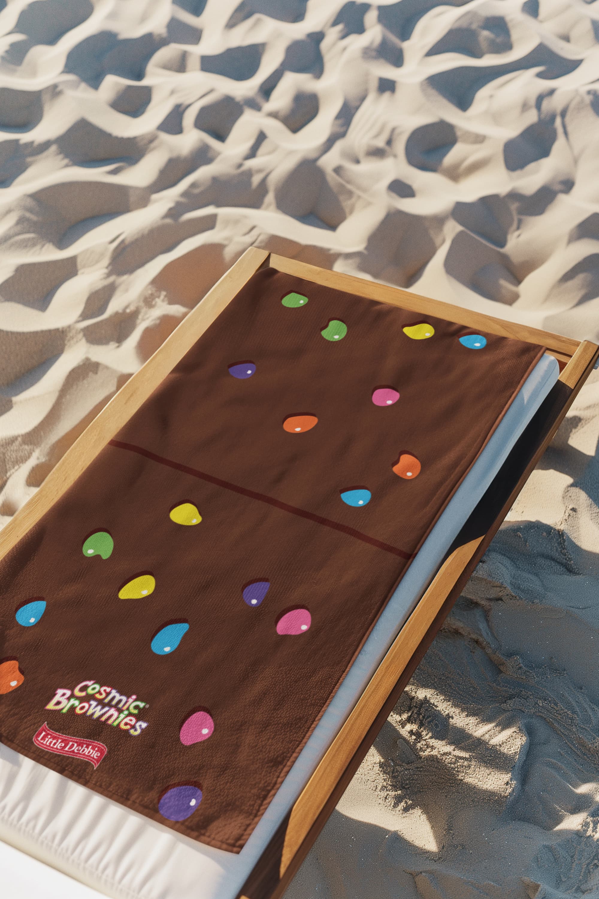 Cosmic Brownie Beach Towel - Image 3