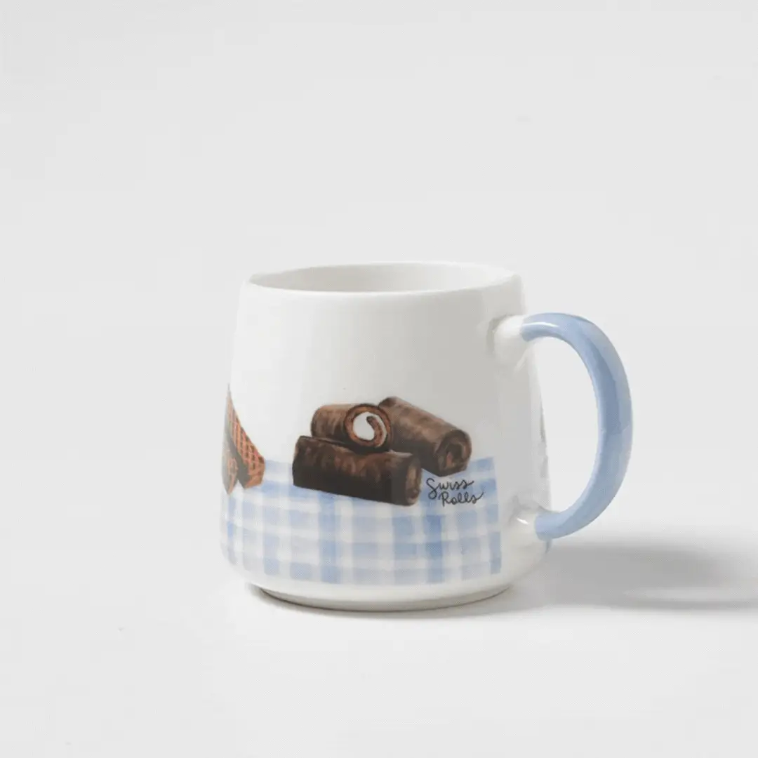 Little Debbie® Gingham Coffee Mug - Image 3