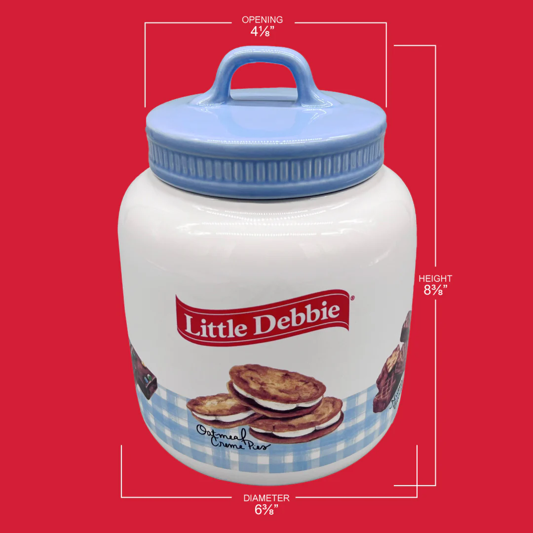 Little Debbie® Collectible Gingham Cookie Jar - Image 8