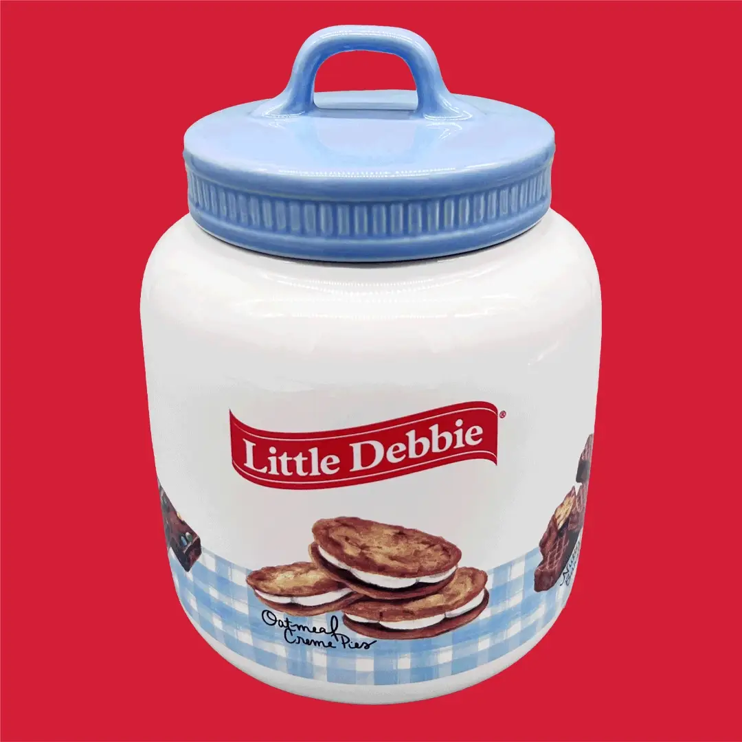 Little Debbie® Collectible Gingham Cookie Jar - Image 9