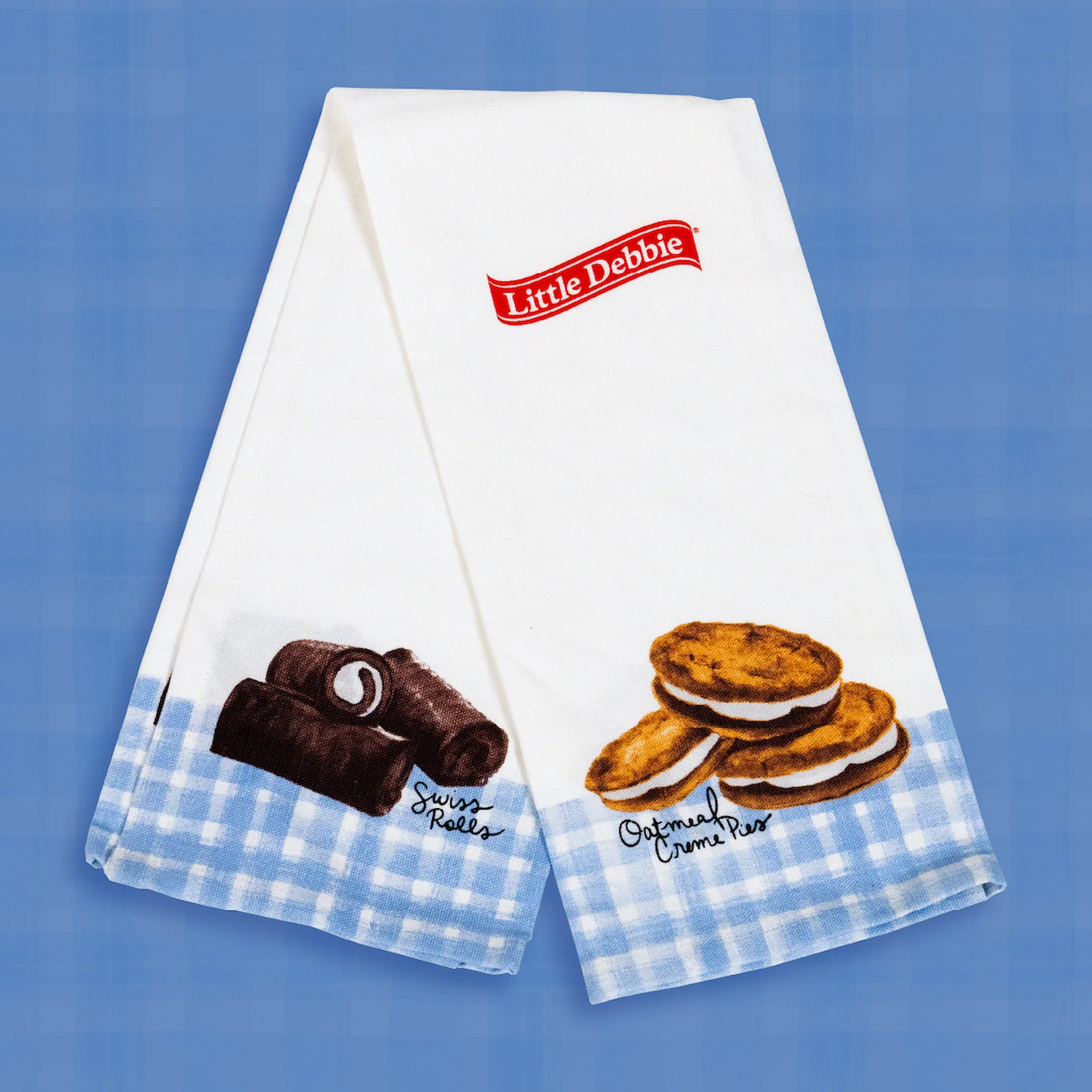 Little Debbie Gingham Dish Towels: Set of Two - Image 3