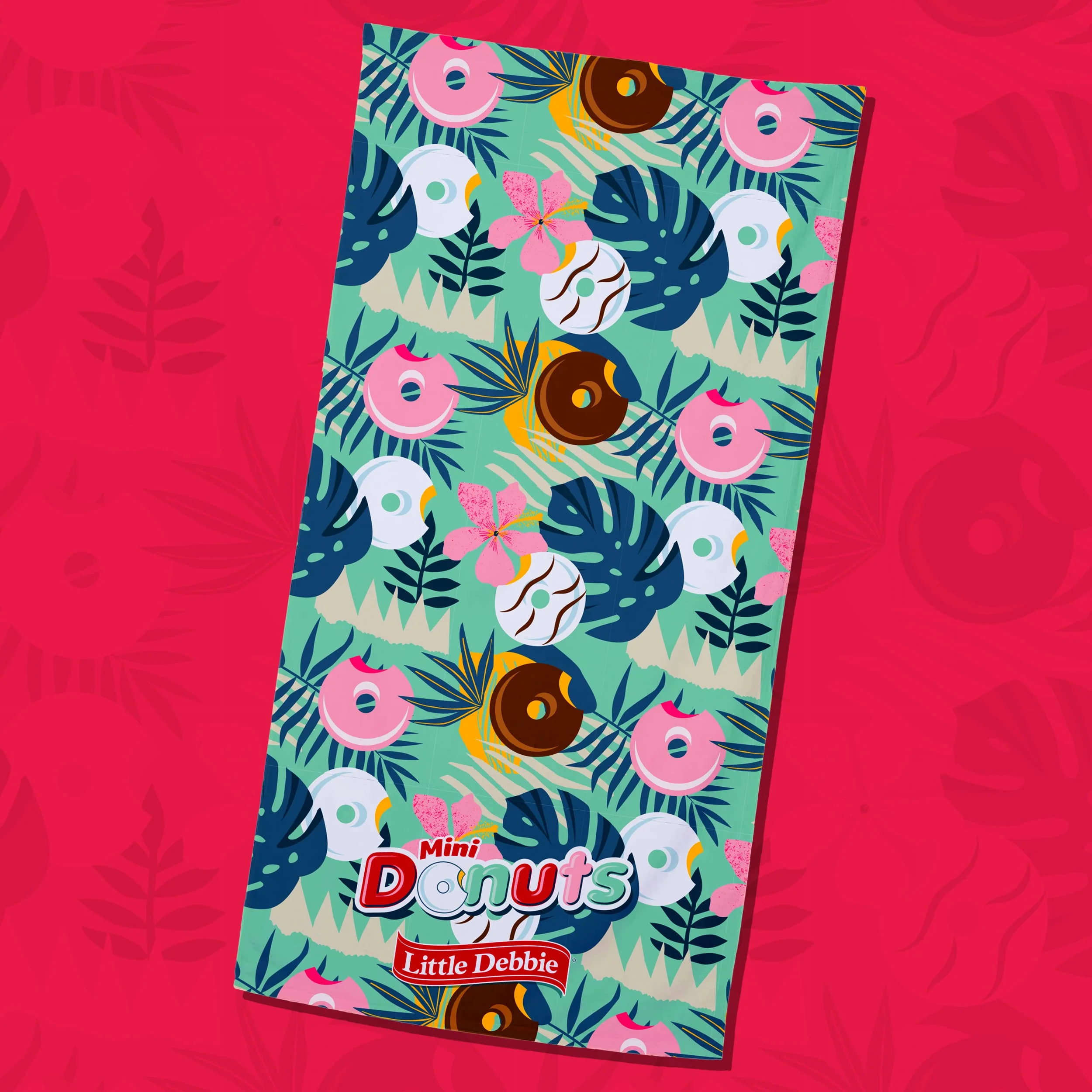 Mini Donuts Beach Towel - Image 2