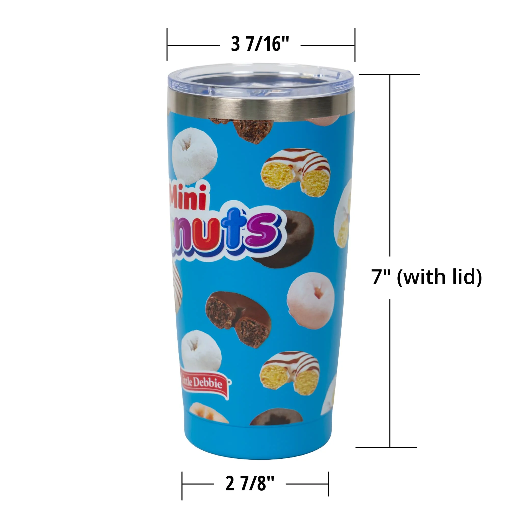 Mini Donuts Snack Icons Tumbler - Image 2